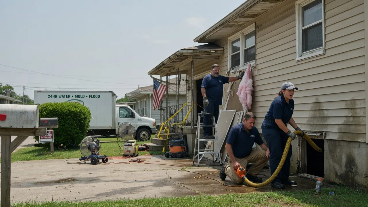Water Damage Repair in Imperial, TX near me